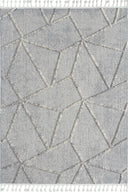 Bilbao - Canyon Grey Saçaklı Yatak Odası Halısı - Empera