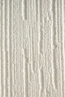 Bilbao - White Swan Saçaklı Çizgi Desenli Krem Halı - Empera