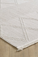 Serenity - Antique White Saçaklı Tozumaz Antialerjik Halı - Empera