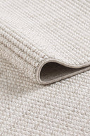 Serenity - Sand White Saçaklı Tozumaz Antialerjik Halı - Empera