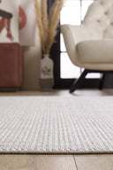 Serenity - Sand White Saçaklı Tozumaz Antialerjik Halı - Empera