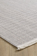 Serenity - Light Grey Saçaklı Tozumaz Antialerjik Halı - Empera