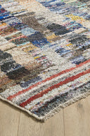 Antik Halı - Recycle Etnik Desenli El Dokuması Salon Halısı E0019 - Empera