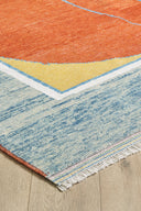 Antik Halı - Uşak Etnik Desenli El Dokuması Halısı E0025 - Empera