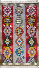Antik Kilim - Anadolu Etnik Desenli El Dokuması Kilim E0524 - Empera