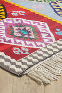 Antik Kilim - Anadolu Etnik Desenli El Dokuması Kilim E0524 - Empera