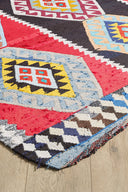 Antik Kilim - Anadolu Etnik Desenli El Dokuması Kilim E0531 - Empera