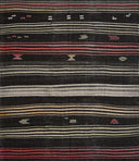 Antik Kilim - Kıl Kilim Etnik Desenli El Dokuması Kilim E0509