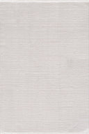 Gemma - Pure White Saçaklı Modern Tozumaz Halı - Empera