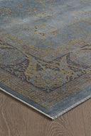 Gordion - Gris Kendinden Saçaklı Modern Halı - Empera