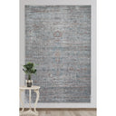 Heritage - Renda Kendinden Saçaklı Modern Klasik Eskitme Halı - Empera