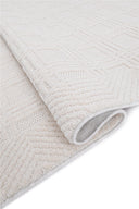 Indiana - Square Takma Saçaklı Modern Salon Halısı - Empera