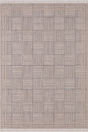 Indiana - Stripe Takma Saçaklı Modern Salon Halısı - Empera