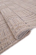 Indiana - Stripe Takma Saçaklı Modern Salon Halısı - Empera