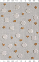 Kids - Colourful Renkli Takma Saçaklı Çocuk Halısı - Empera