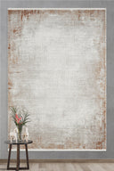 Pena - Macaroon Geometrik Desenli Modern Halı - Empera