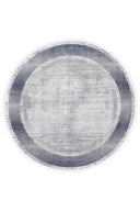 Soho House - Blueberry Daire Doğal Elyaf Modern Oturma Odası Halısı - Empera