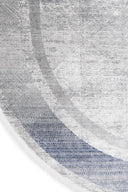 Soho House - Blueberry Daire Doğal Elyaf Modern Oturma Odası Halısı - Empera