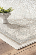 Soho Mood - Anemone Klasik Desenli Eskitme Salon ve Oturma Odası Halısı - Empera