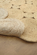 Contour - Natural Beige Jüt Hasır Halı - Empera