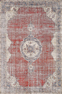 Antik Halı - Vintage Etnik Desenli El Dokuması Halısı E0027
