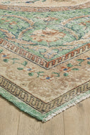 Antik Halı - Vintage Etnik Desenli El Dokuması Halısı E0037