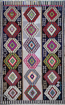 Antik Kilim - Anadolu Etnik Desenli El Dokuması Kilim E0532