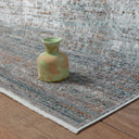 Heritage - Renda Kendinden Saçaklı Modern Klasik Eskitme Halı