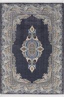 Jumeirah - Moroccan Blue Modern Klasik Salon Halısı