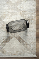 Pena - İmpala Modern Saçaklı Geometrik Desenli Halı