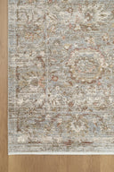 Panora - Ashen Vintage Desenli Modern Klasik Salon Halısı